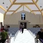 Vue intérieure Salle de culte